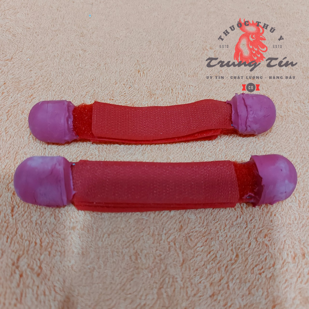 bịt cựa gà (NÒI) loại dán - 2 cặp dành cho 2 con gà