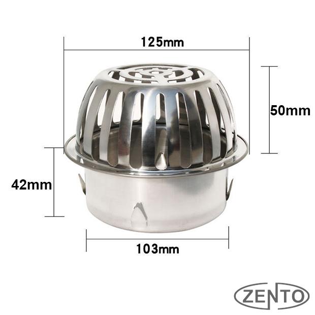 Thoát sàn ban công inox TS100-D110