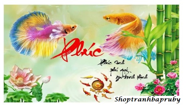 [HCM]Tranh đính đá Phúc kích thước nhỏ ✅80×56 cm -️ VS270