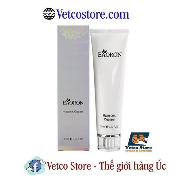 Sữa rửa mặt EAORON Hyaluronic Cleanser 100ml