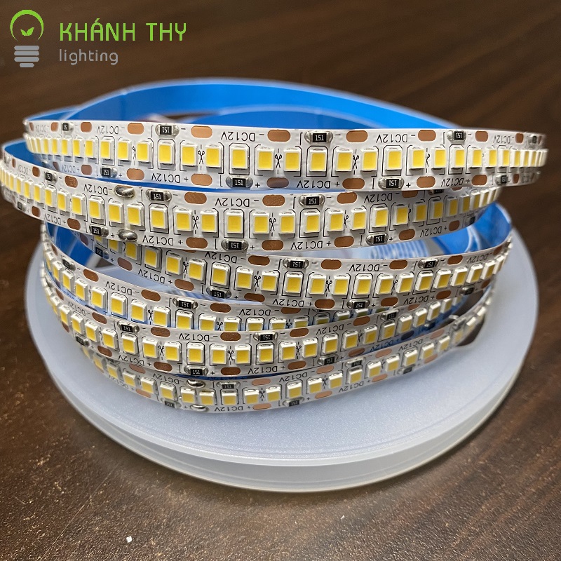 Led dây 12v 2835 siêu sáng 240 chip led/m, cuộn 5m