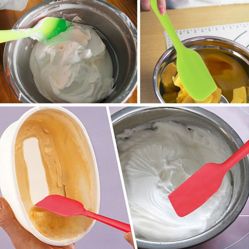 Spatula trộn vét bột silicon đúc 21cm