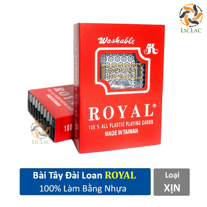 Taiwan Royal Playing Cards Made from 100% PVC that can be bent without breaking, High Quality Playing Cards Made In Taiwan 100% Plastic