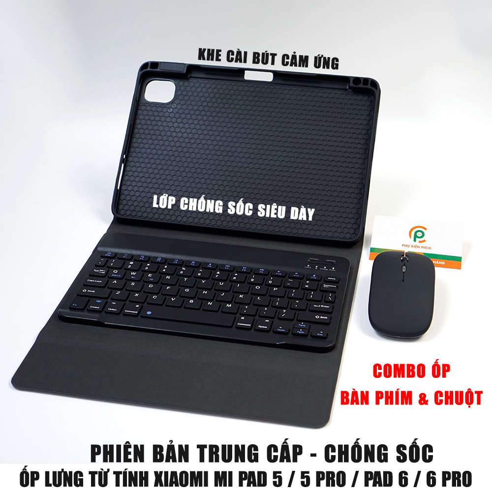 Ốp lưng Xiaomi Mi Pad 5 / Xiaomi Mi Pad 5 Pro / Xiaomi Pad 6 Pro - Bàn Phím Xiaomi Mi Pad 5 / Mipad 5 Pro - Ốp da Mi Pad 5 / Mi Pad 6 Pro
