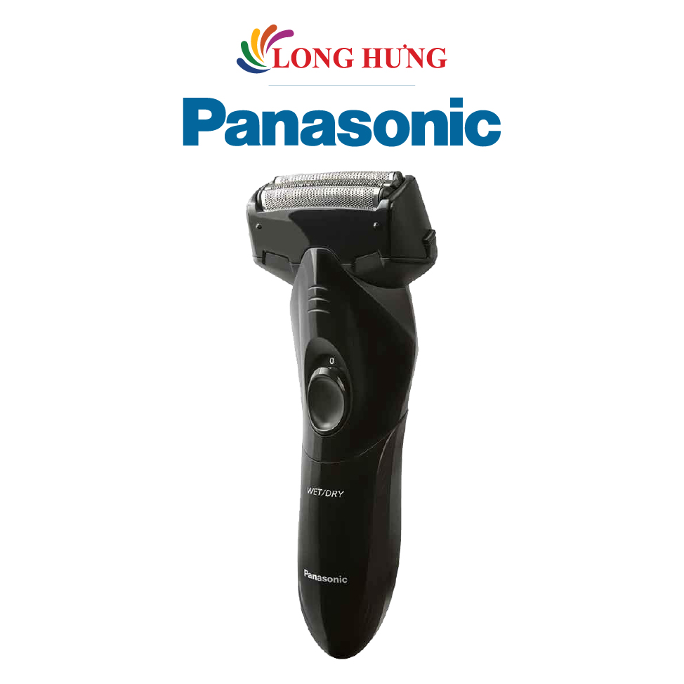 Máy cạo râu Panasonic ES-SL10-K401 - Hàng chính hãng - Lưỡi dao sắc bén, cạo khô hoặc ướt, hệ thống cắt 3 lưỡi, trang bị thêm tông đơ tỉa tóc mai và ria mép, chống nước