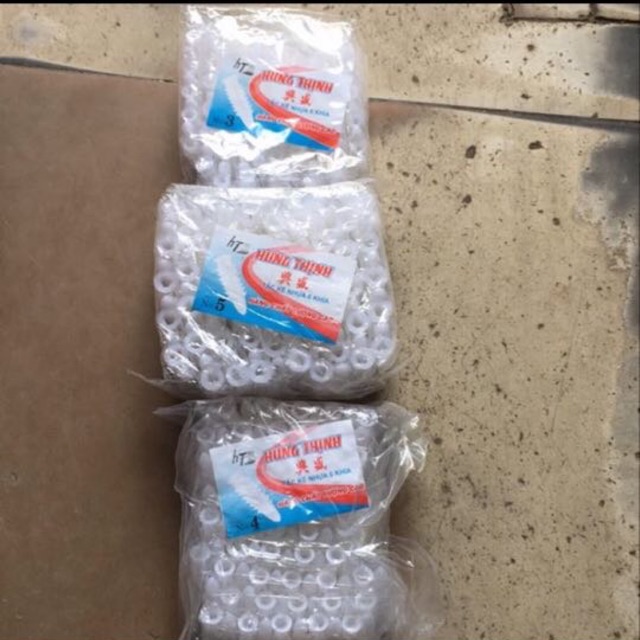 Tắc Kê Nhựa ( Nở Nhựa ) Các Cỡ 3-4-5-6 ( Giá 1 Bịch /100 Con )