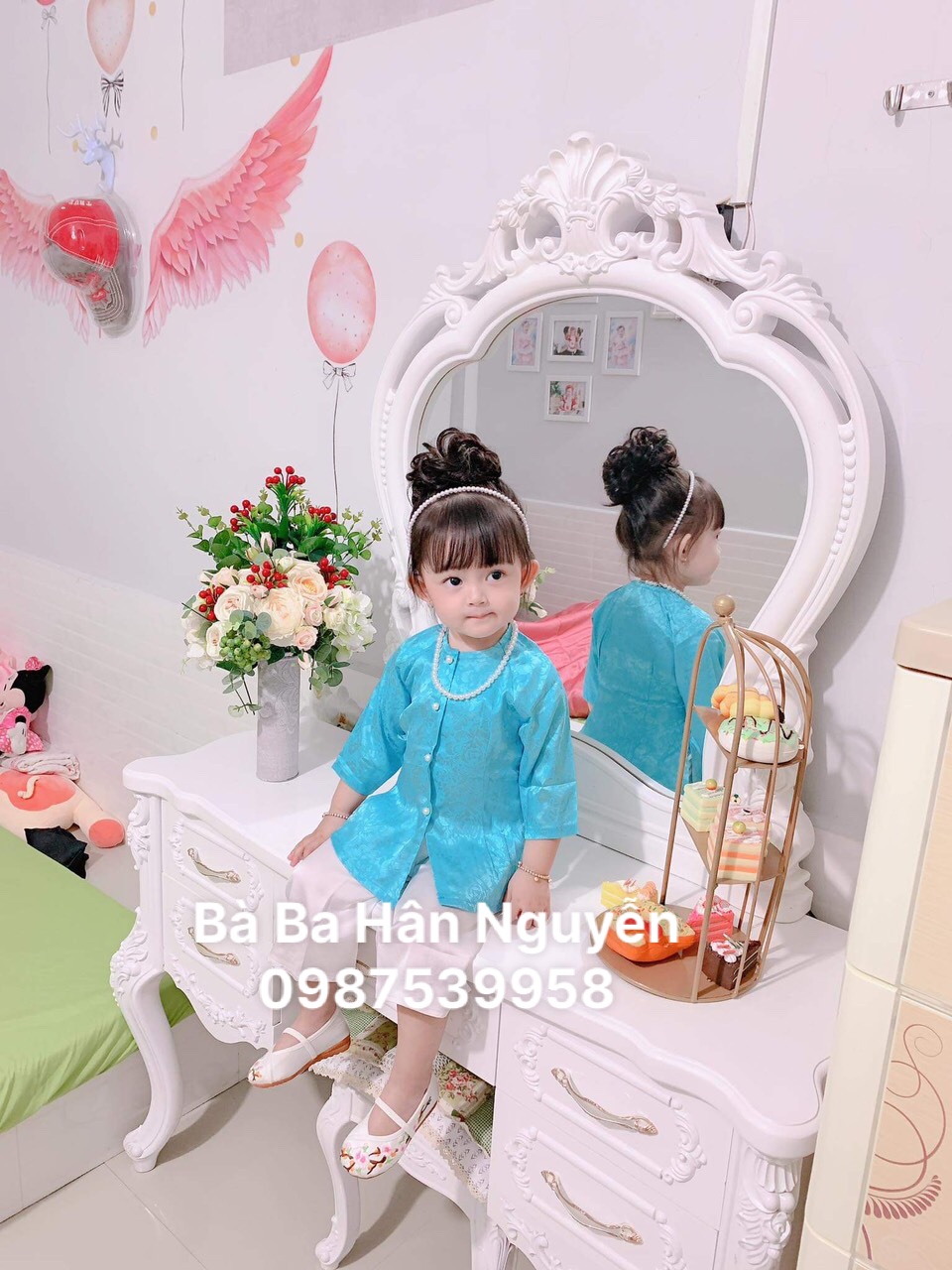 SÉT BÀ BA CHO BÉ YÊU (GẤM)