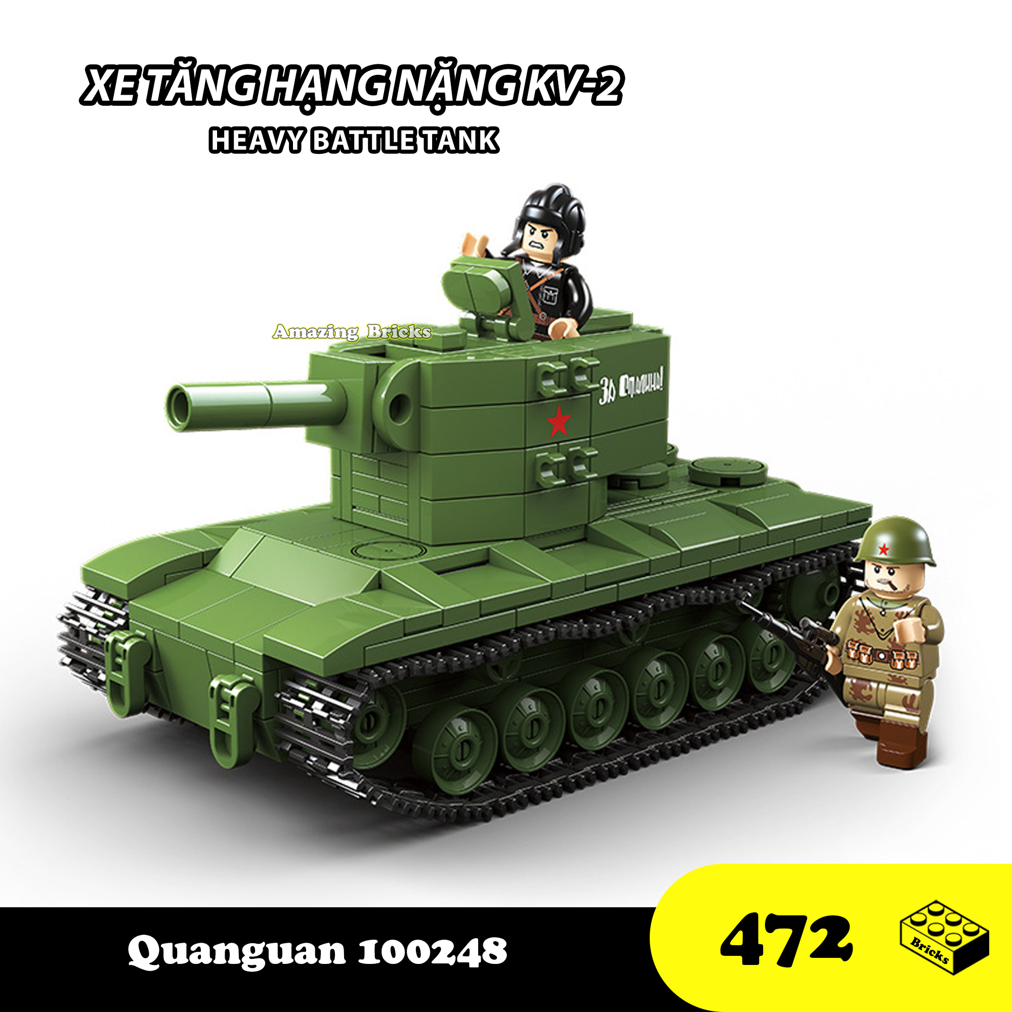 Mô hình giấy Xe tăng quân sự KV1 Heavy Tank  World of Tanks  Mô hình giấy