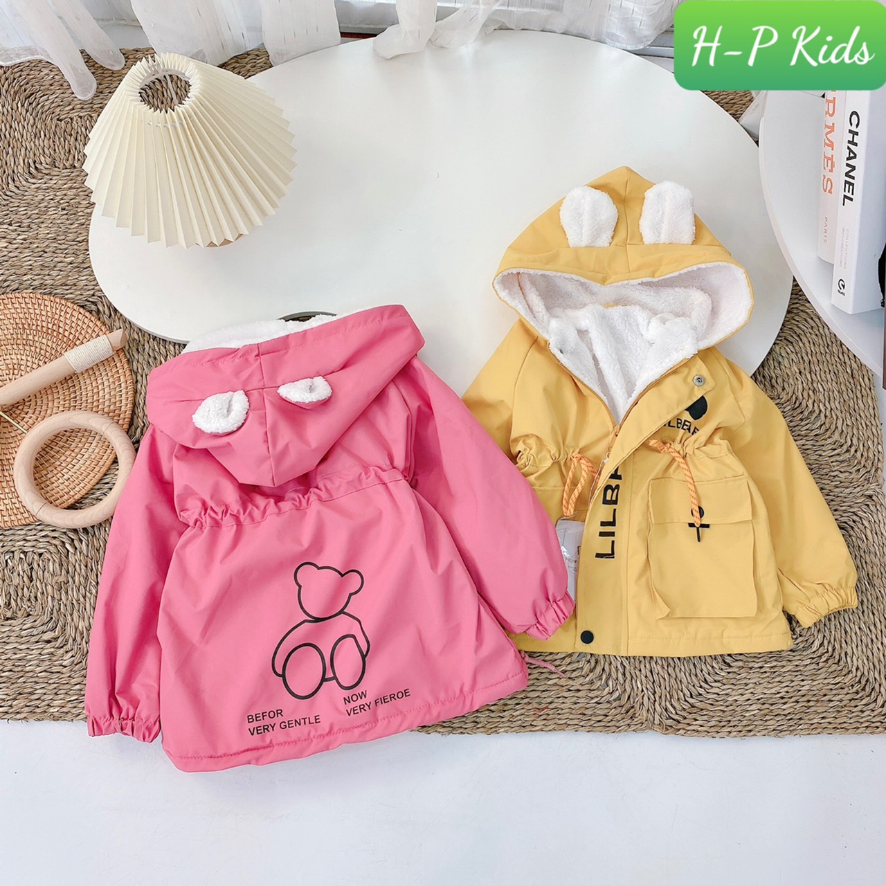 Áo Parka trẻ em/ Áo khoác mũ trẻ em