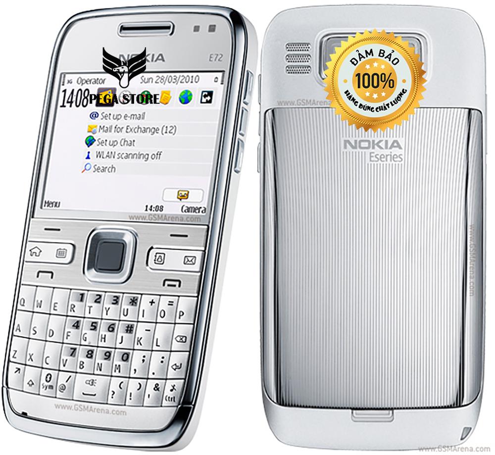 SIÊU PHẨM NOKIA E72, BÀN PHÍM QWERTY, SÓNG KHỎE, PIN TRÂU