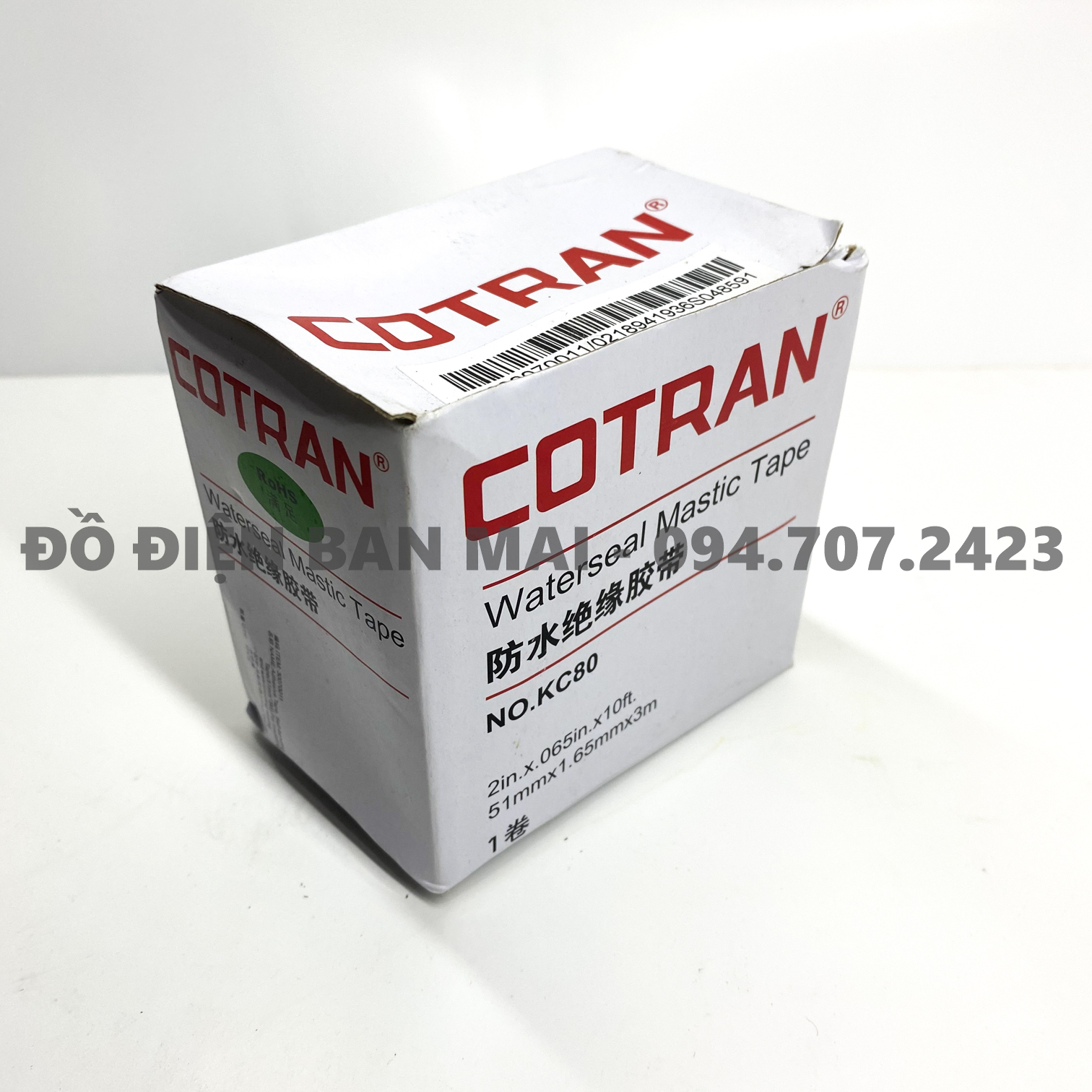 Băng dính/ băng keo /Cao su non Cotran