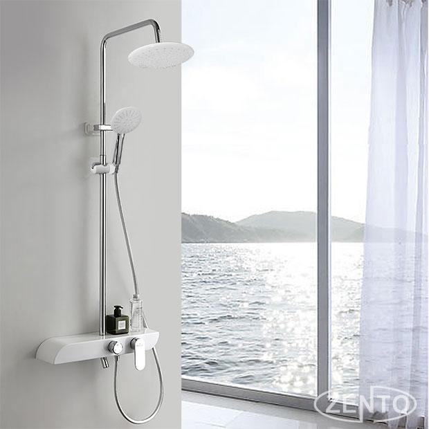 Bộ sen cây nóng lạnh Luxury Shower ZT8021-White