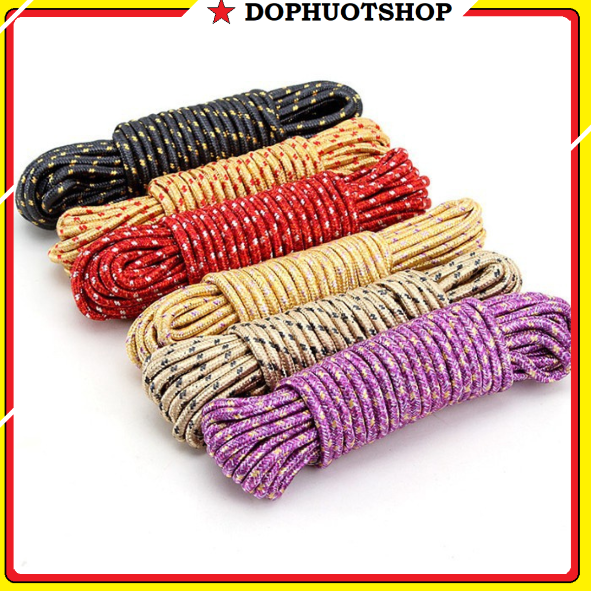 Cuộn Dây Dù 7 Lõi Dài 10m Chắc Chắn, Cuộn Dây Dù 10m
