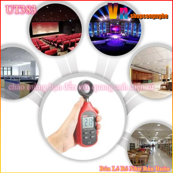 UT383 máy đo cường độ ánh sáng mini Uni-Trend