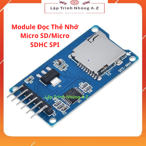 Module đọc thẻ nhớ micro sd/micro sdhc spi