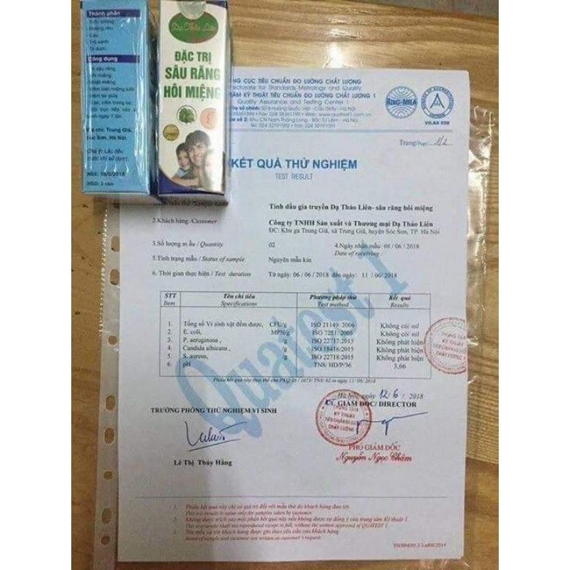 20ml tinh dầu chăm sóc răng miệng dạ thảo liên
