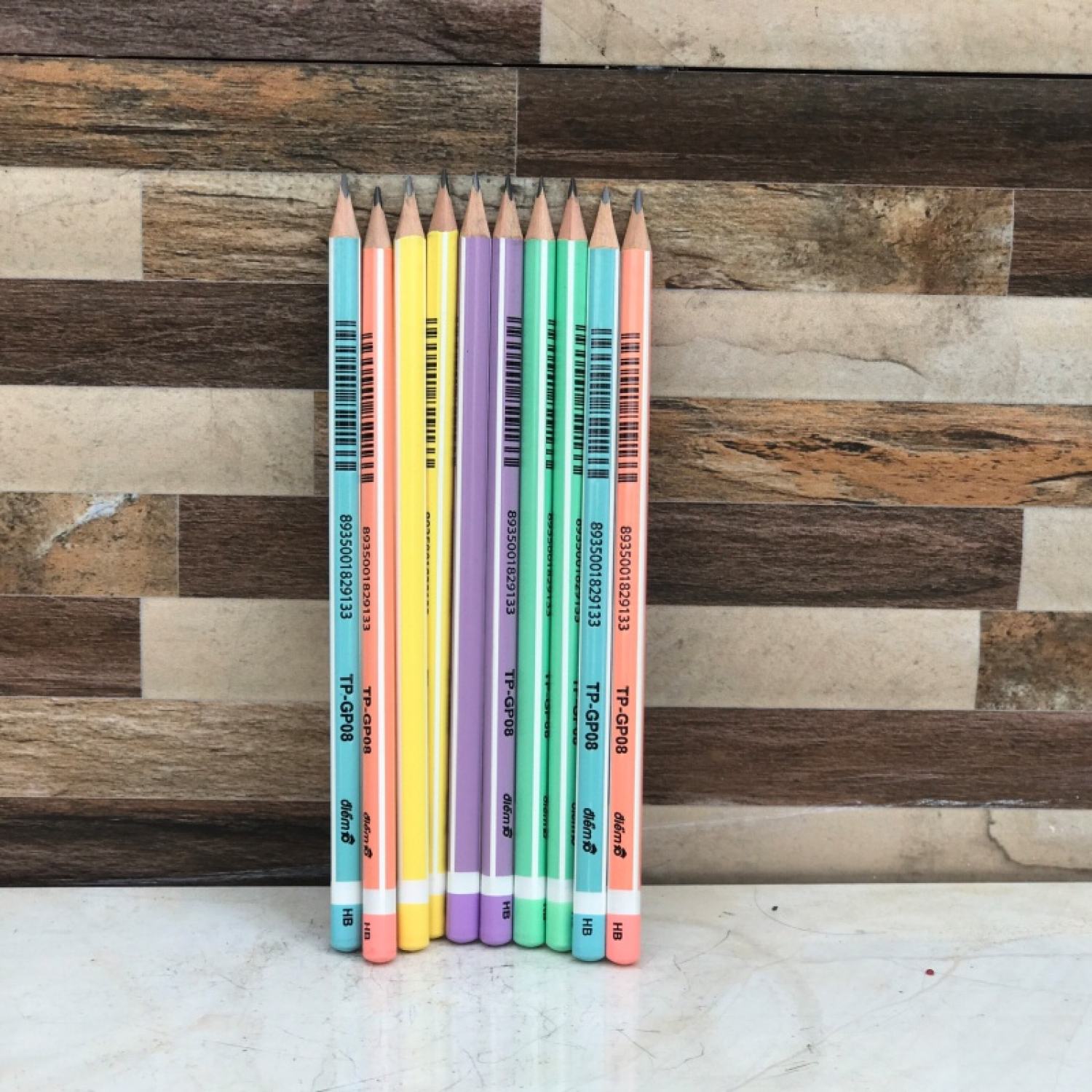 10 Bút chì gỗ HB TP-GP08 CHÍNH HÃNGvpp Trí Đức