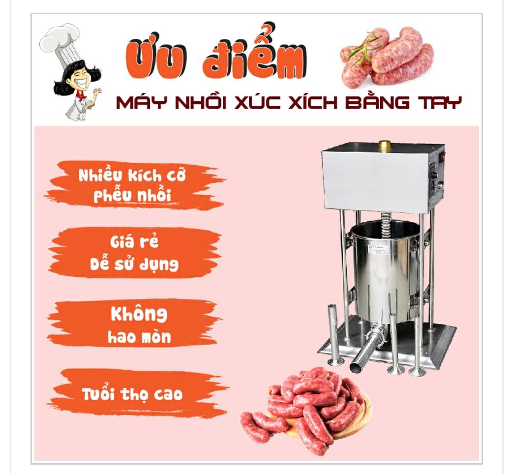 MÁY ĐÙN NHỒI LẠP XƯỞNG Bằng Tay