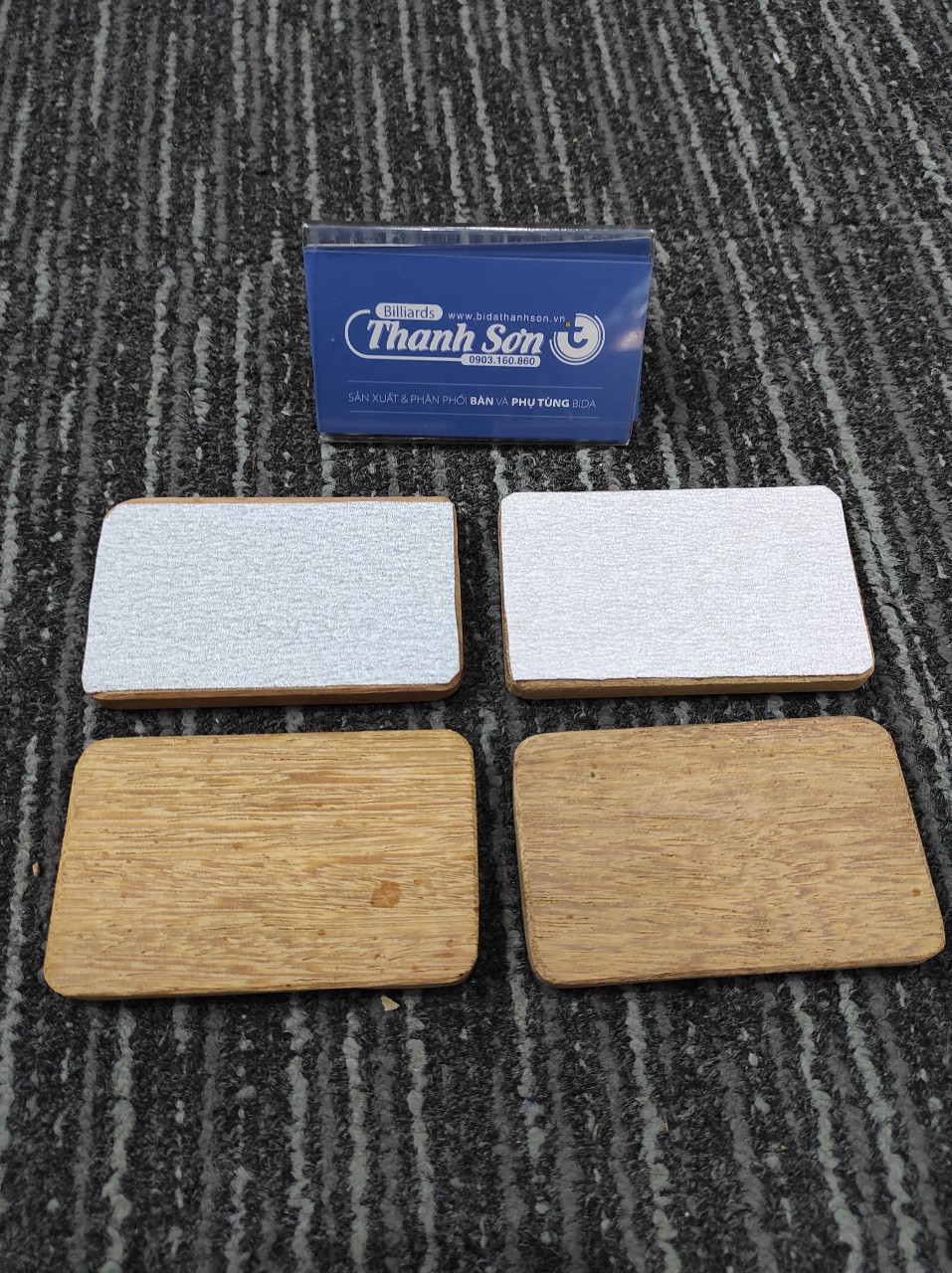 Gỗ bo cơ nhám [ dụng cụ bo đầu cơ bida ]