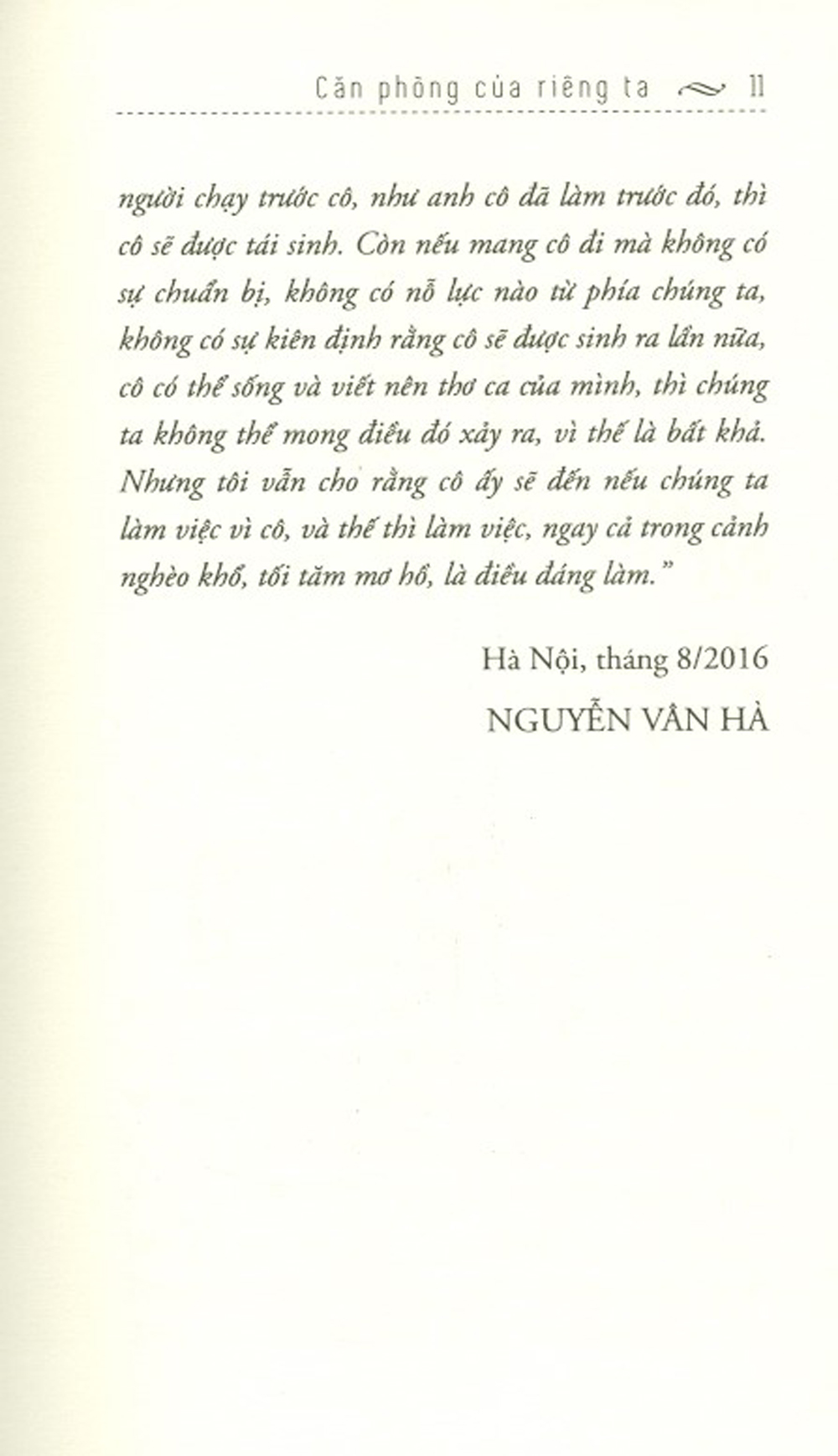 Căn Phòng Của Riêng Ta