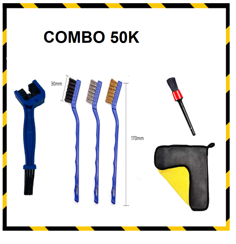 Bộ dụng cụ rửa dàn chân , rửa xe máy tại nhà gồm