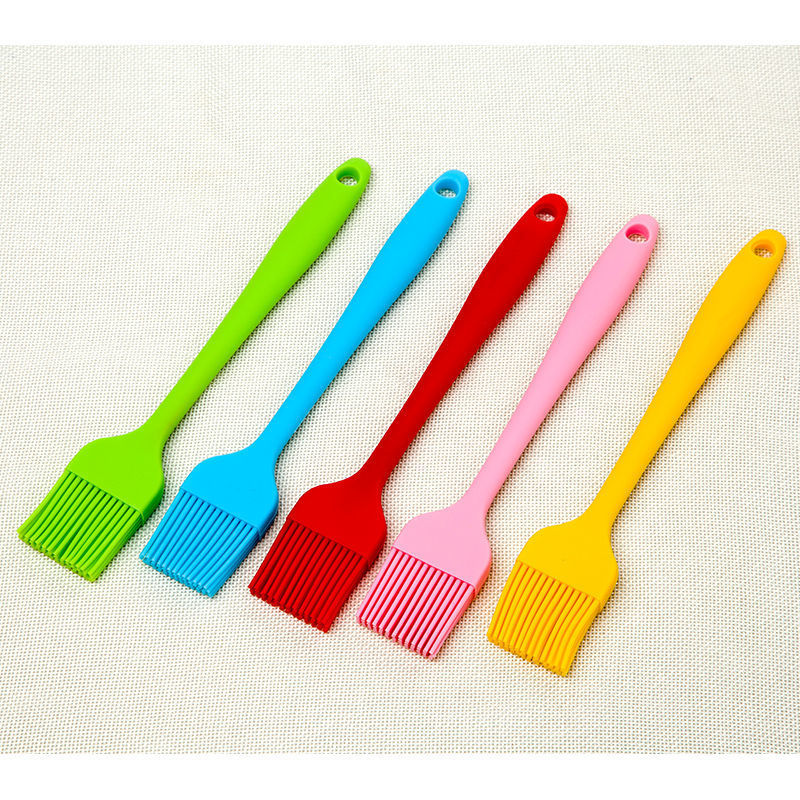 Chổi đúc nguyên khối cao cấp nhiều màu phết bơ, quét dầu, cọ phết dầu Silicon 21cm