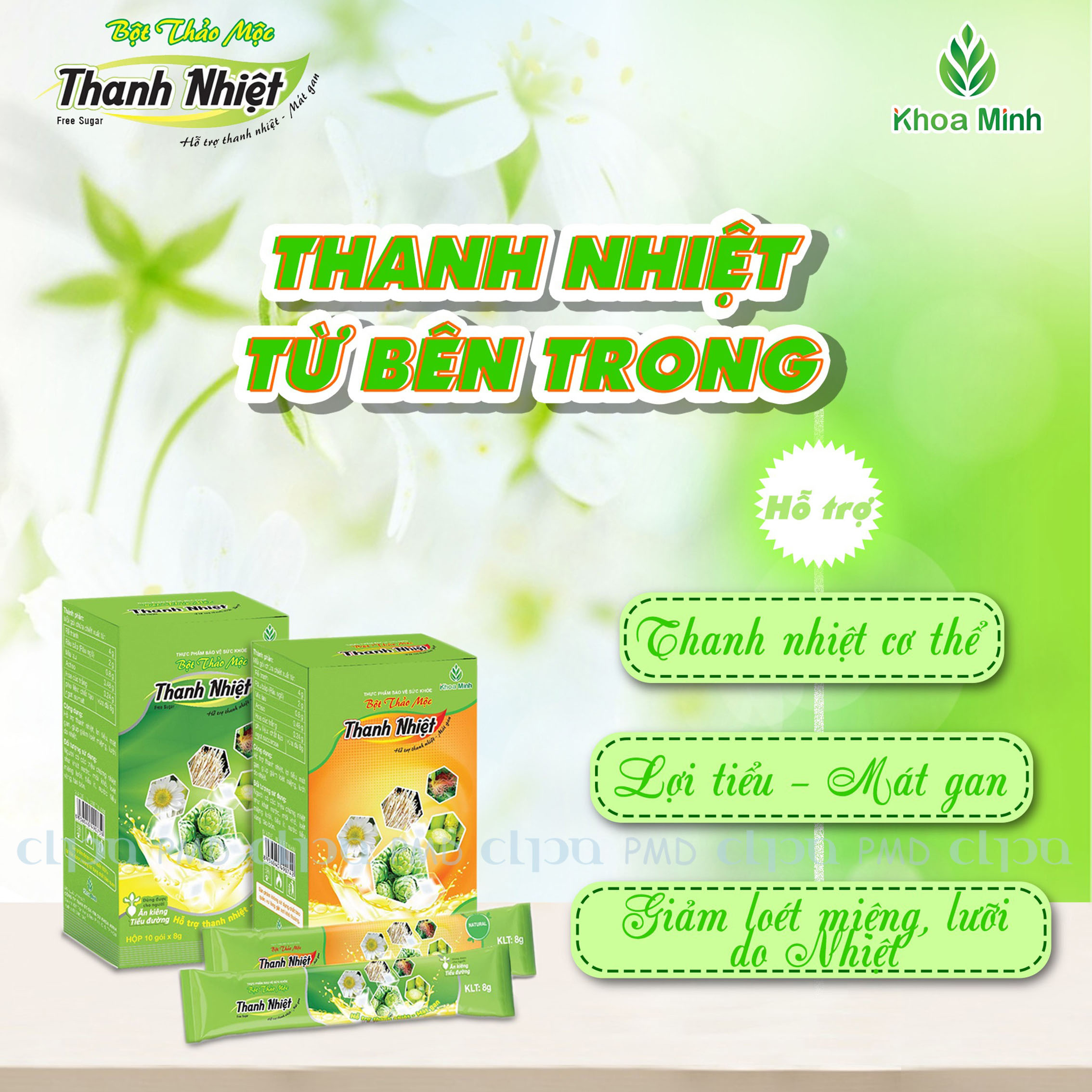 [HCM]BỘT THẢO MỘC THANH NHIỆT (Loại dành cho người ăn kiêng tiểu đường)