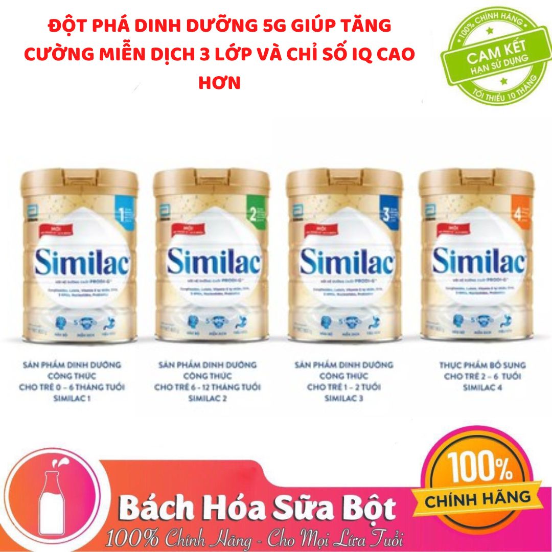Sữa bột Similac 4 - 900g (Dành cho trẻ từ 2 - 6 tuổi)