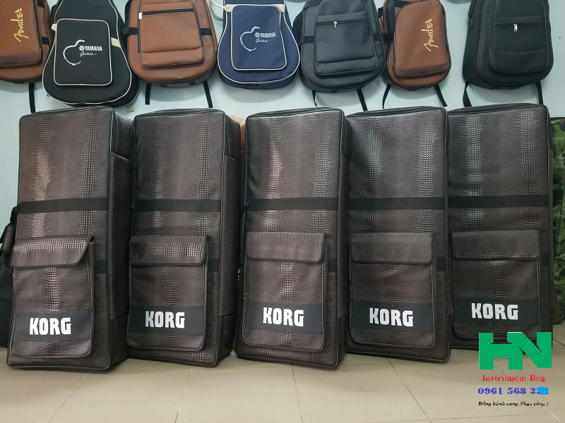 Bao đàn Korg 5 lớp da simili