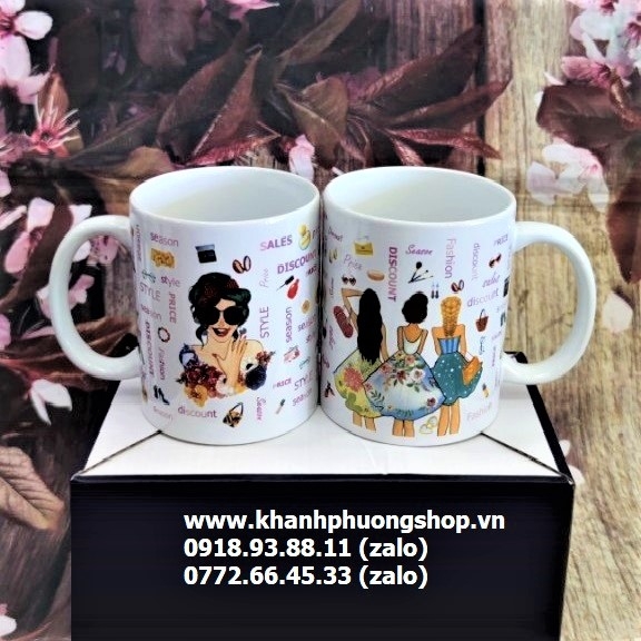ly sứ trắng - ly sứ