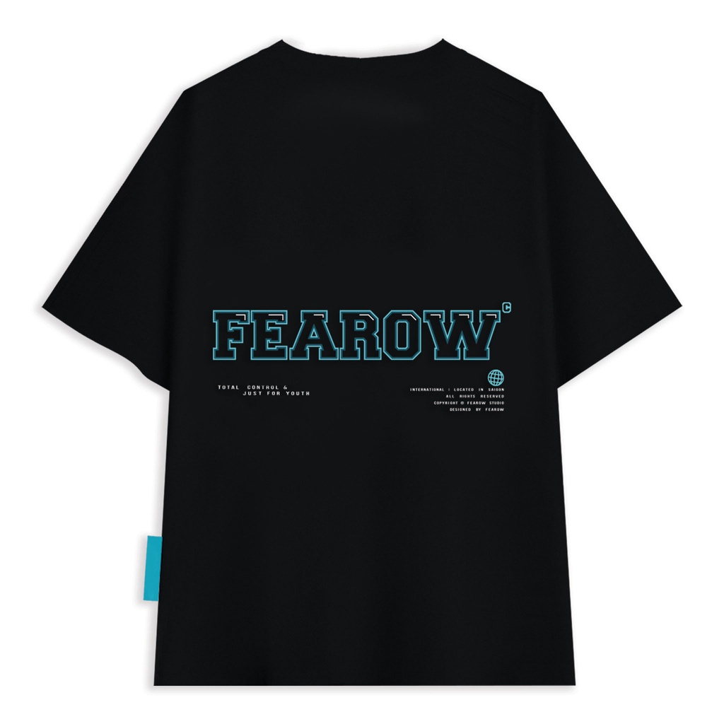 Áo thun Fearow Basic 90s Tee / Màu Đen - FW119.
