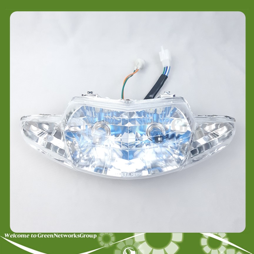 Đầu Đèn Wave 2002 gắn đèn LED H4 Greennetworks