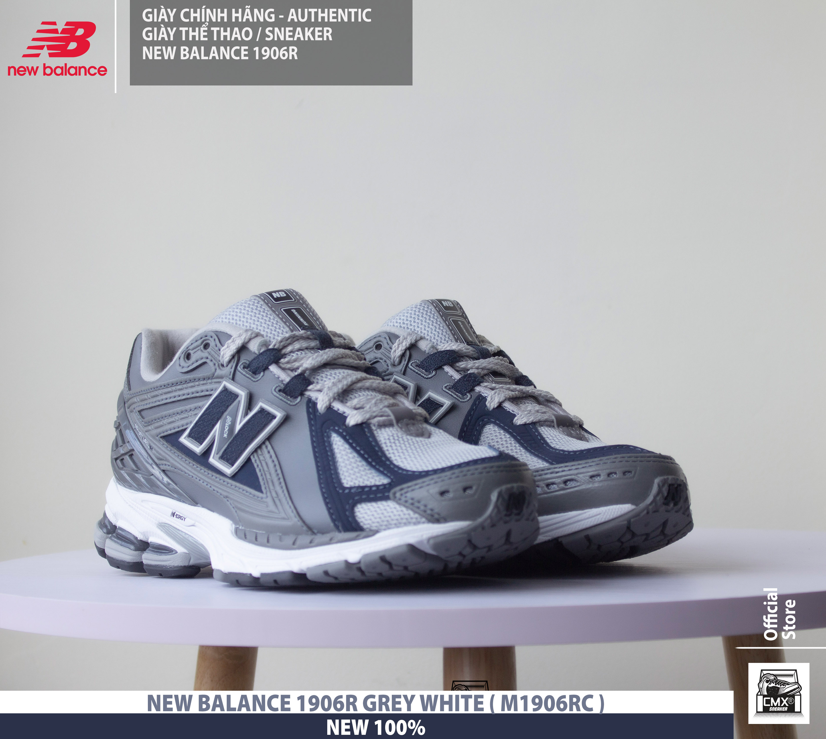 😘 [ HÀNG CHÍNH HÃNG ] Giày New Balance 1906R Steel Gray ( M1906RC ) - AUTHENTIC 100%