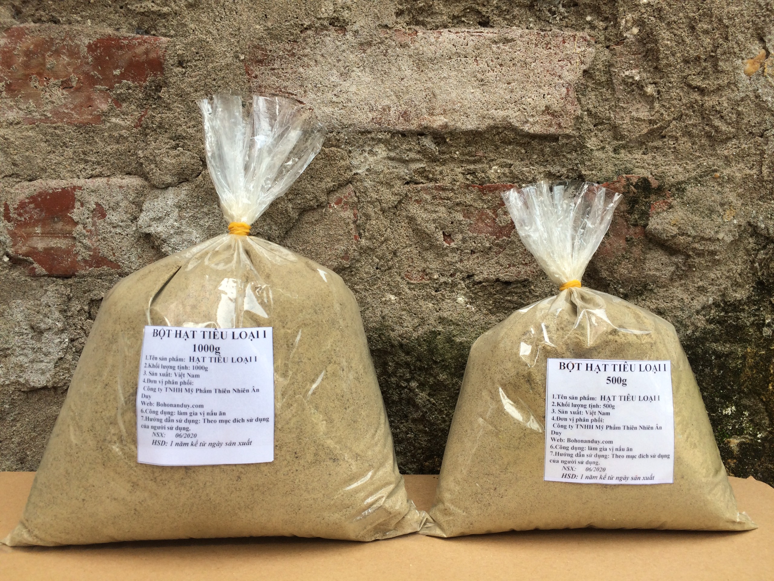Bột hạt tiêu 1000g