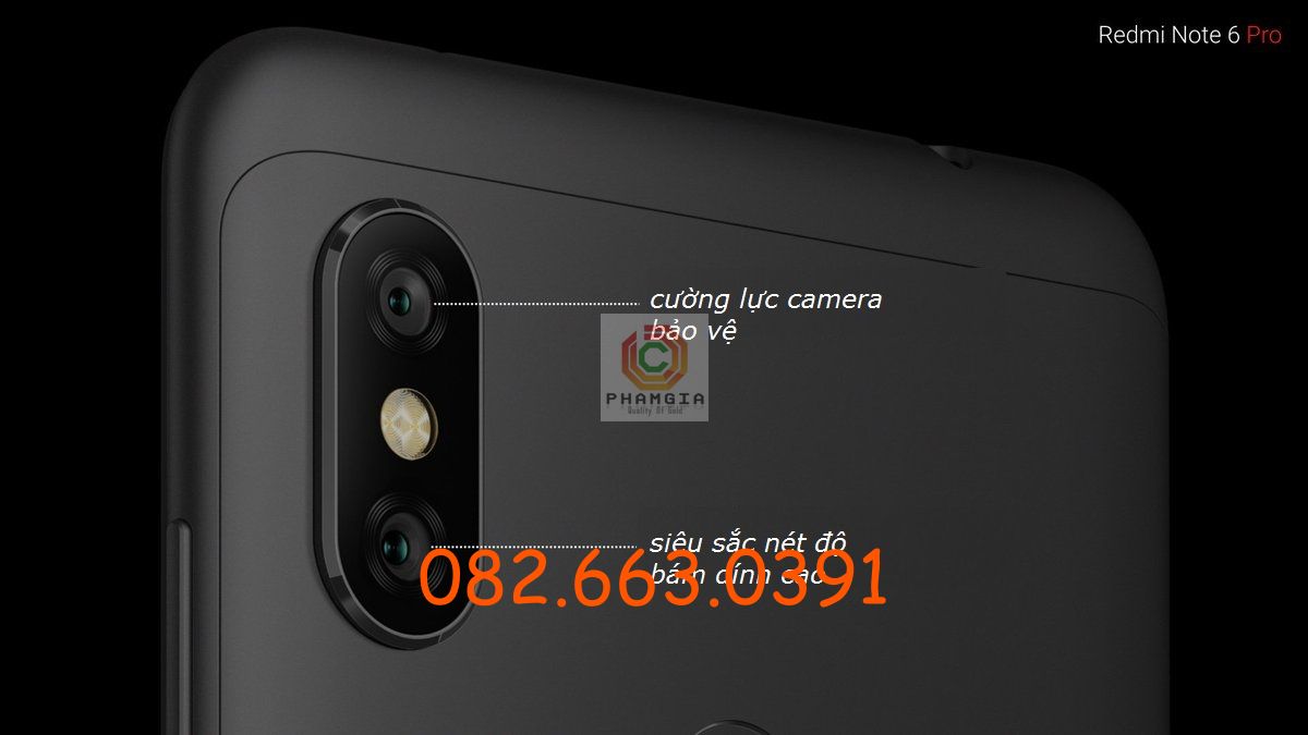 Cường lực Camera dành cho Xiaomi Redmi Note 6 Pro