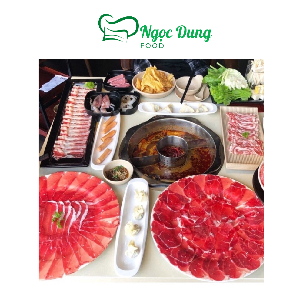 Ba rọi trâu cắt lát vĩ 450gr (giao tphcm)