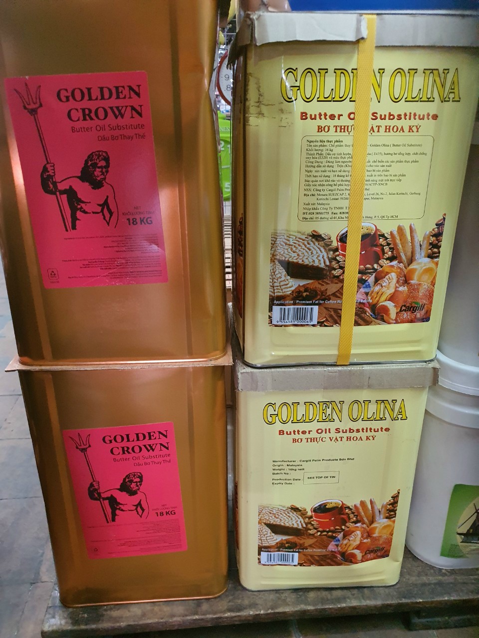 BƠ ÚC GOLDEN CROWN (HỘP 1KG)