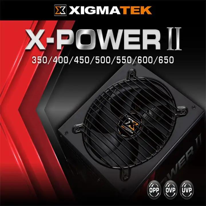 Nguồn máy tính Xigmatek X-Power II 650 - 600W 80Plus - PSU; nguồn ...