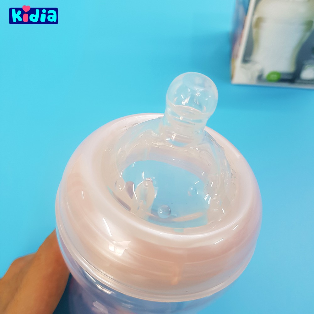 Núm Ti Nuby Cho Bé Từ 0 Tháng Tuổi (S/M) - Kidia