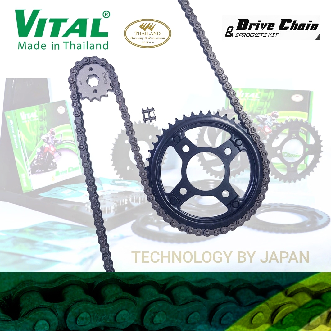 [HCM]Sên nhông dĩa Raider Xăng cơ/Satria ( 428-120L 14T+43T )