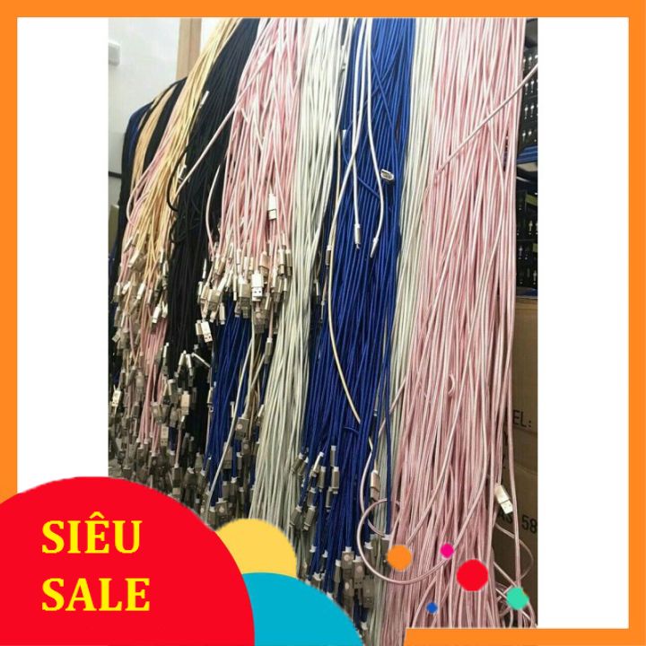 Dây sạc dài 3m bọc dù siêu bền