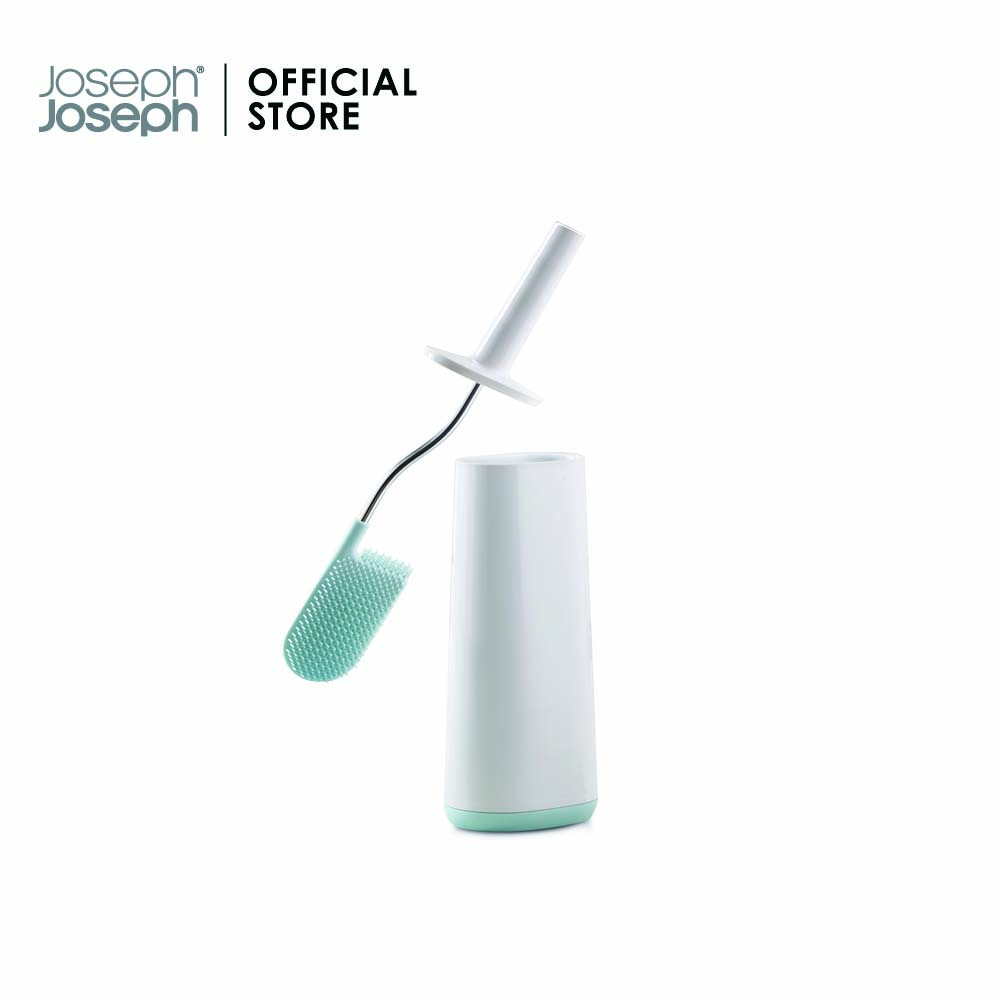 Bàn Chải Cọ Toilet Silicon Thông Minh Joseph Joseph màu xanh/trắng JJ705065