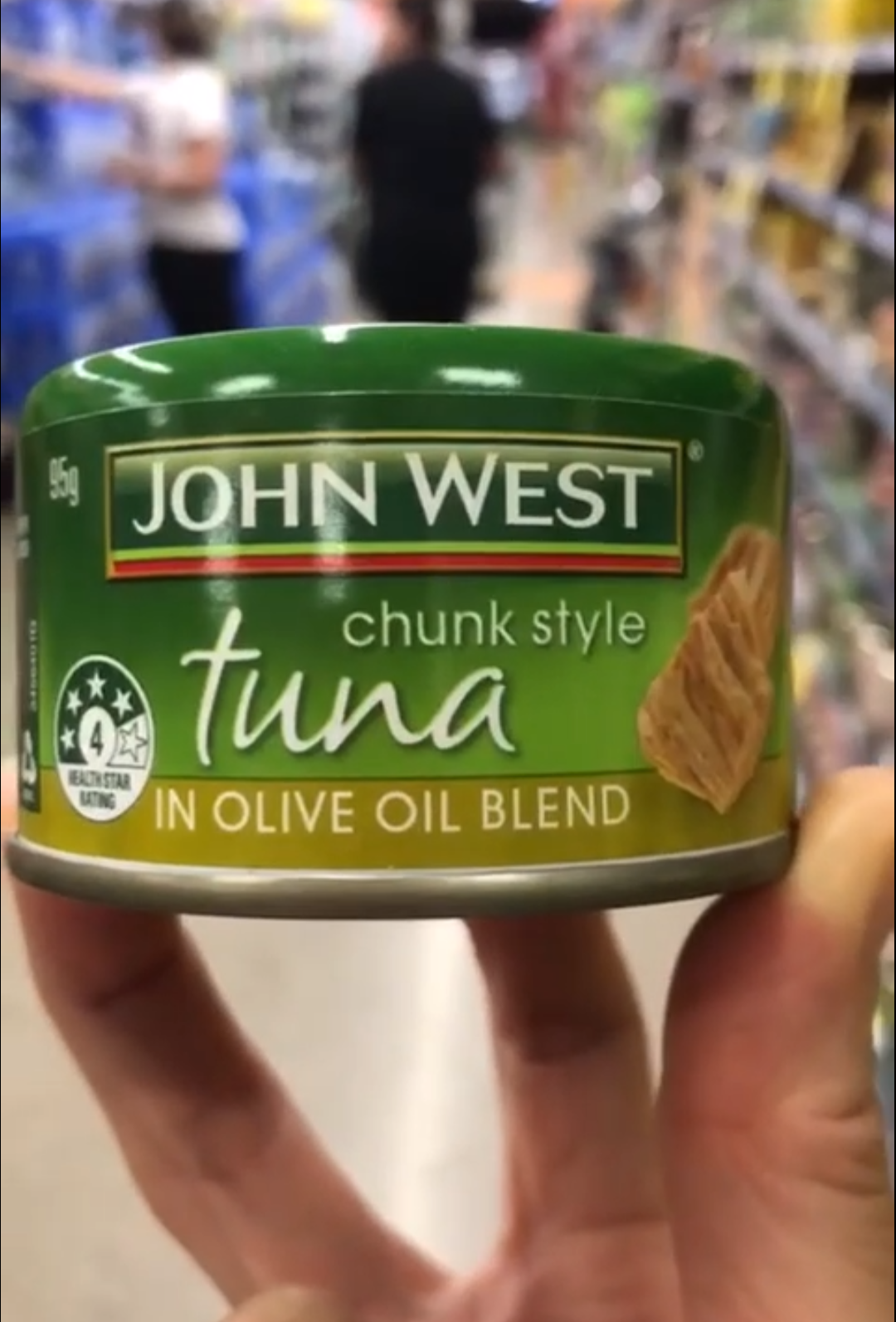Cá ngừ đóng hộp John West của Úc