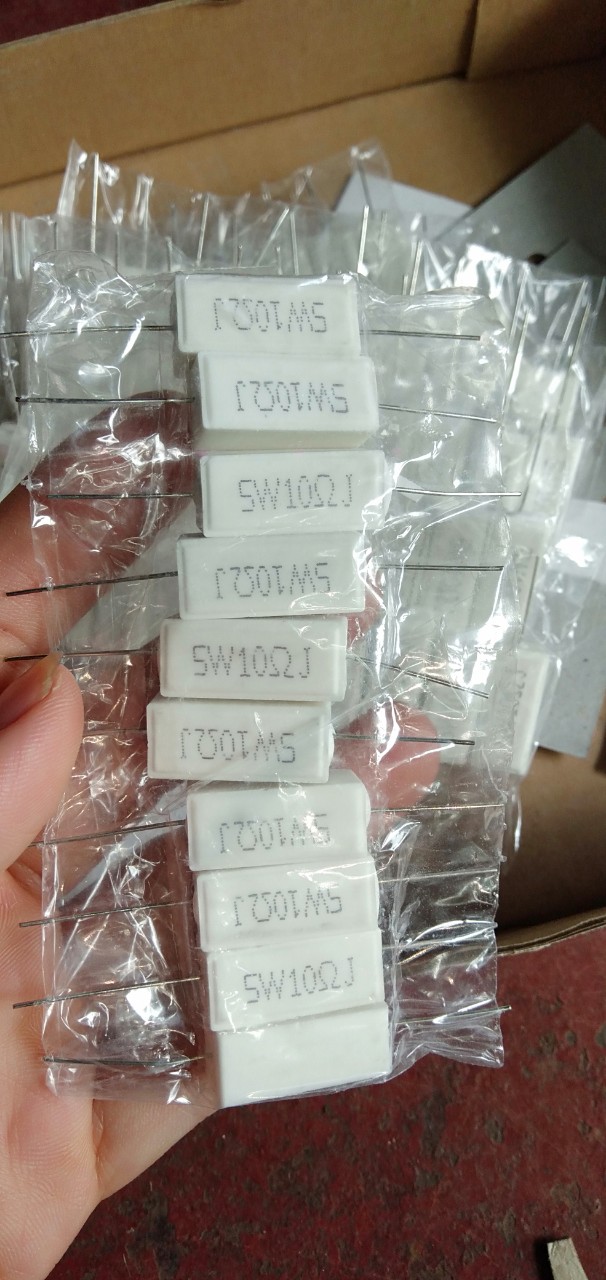 10 Điện trở sứ 10om 5w