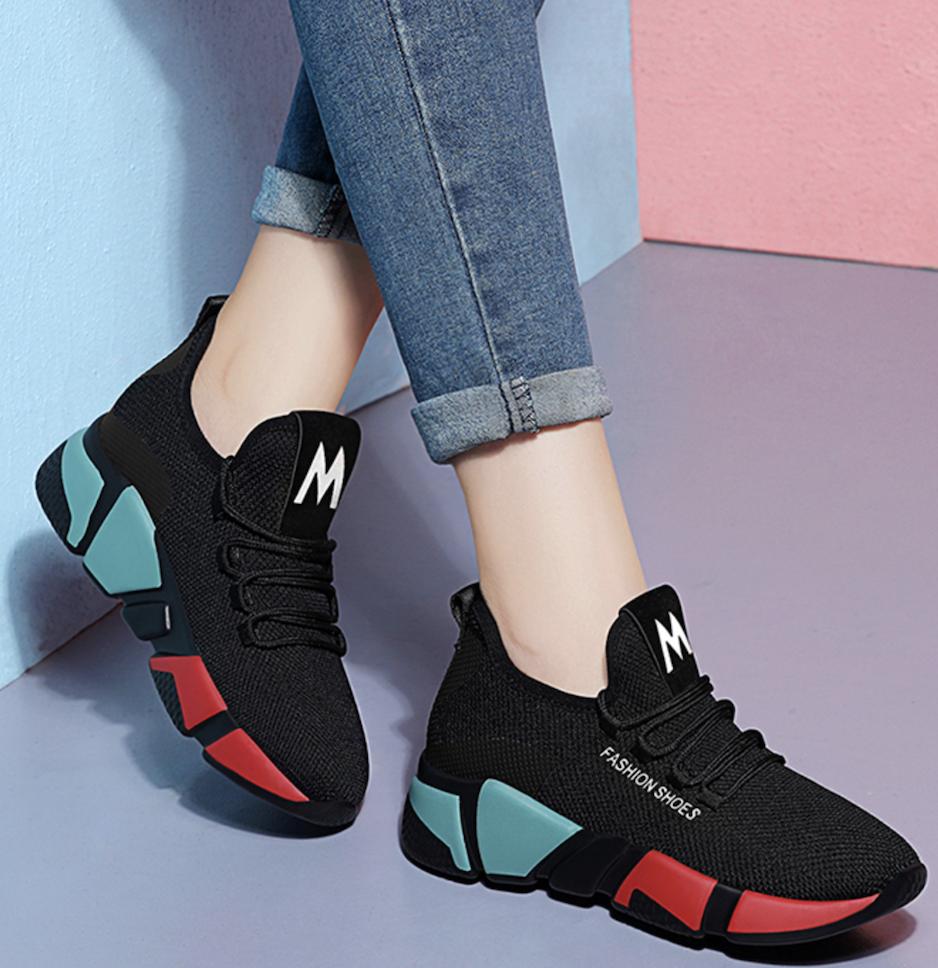 [HCM]Giày thể thao sneaker nữ M ĐẾ 2 MÀU