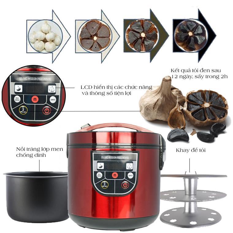 [HCM]Máy làm tỏi đen 5L Mishio MK54