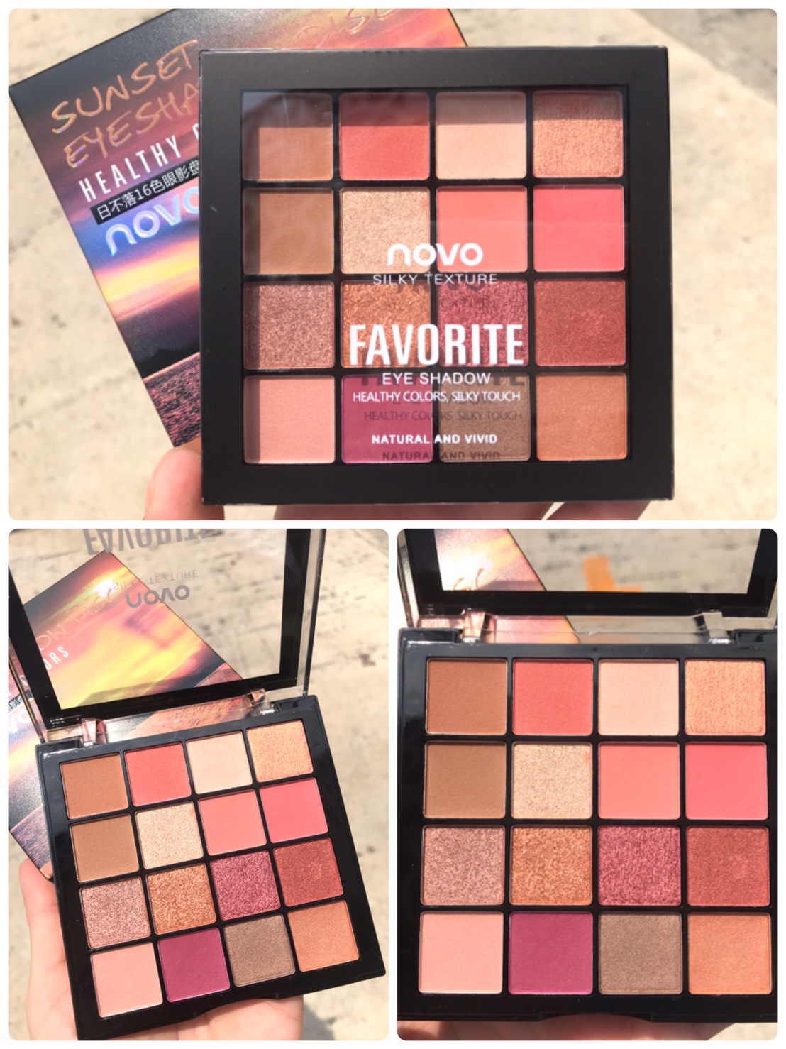 [HCM]Phấn Mắt Nhũ Kim Tuyến Hộp 16 Màu