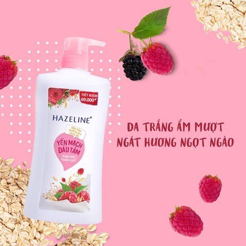 Sữa tắm Dưỡng Da Hazeline Chai 670G