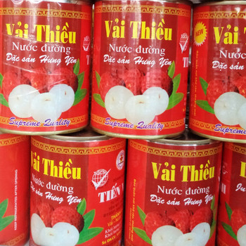 Vải Thiều Nước Đường Thanh Hà 565G