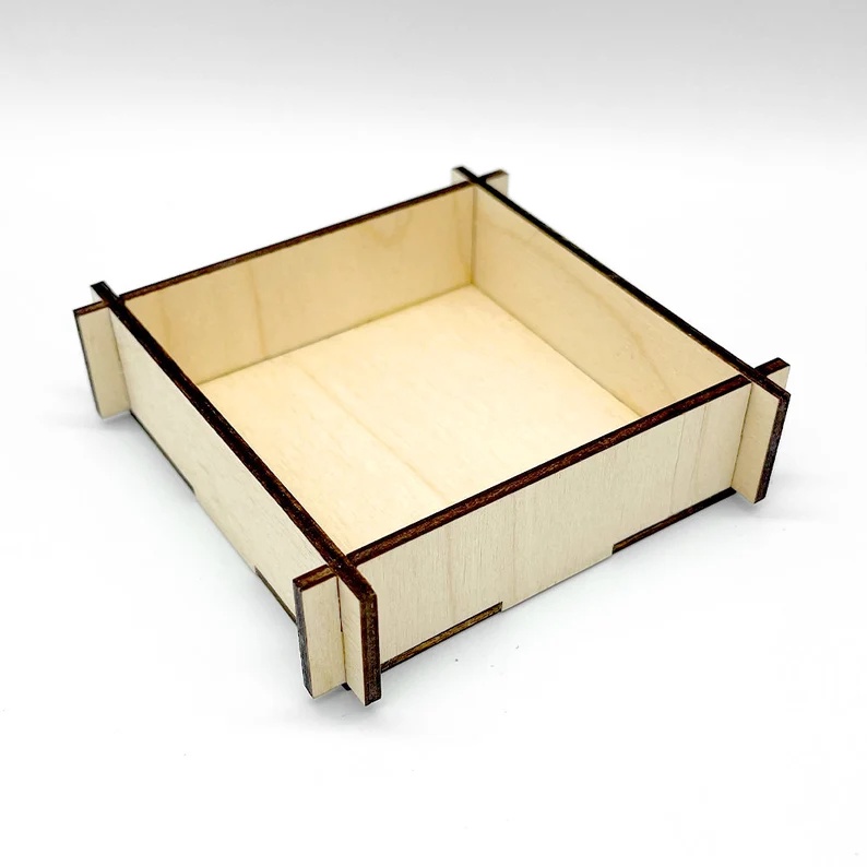 Khay gỗ #24 đựng cát vệ sinh cho chuột hamster